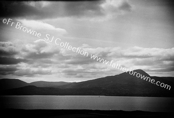 PANORAMA FROM WHIDDY ISLAND BEARA HILLS